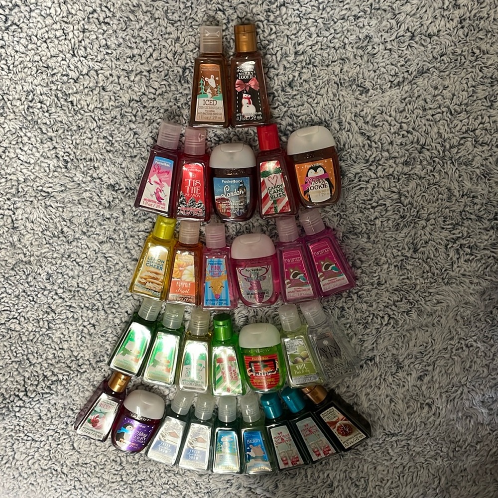 29 Winter Bath and Body Works PocketBac Hand Sanitizers